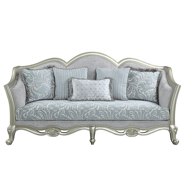 Ceballos 85'' Arm Sofa with 5 Pillows, couch, couches Wayfair